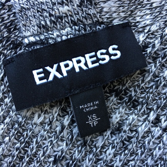 Express Circle Hem Cross-Back Tunic Size XS - Picture 3 of 3